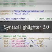 ملون الاكواد SyntaxHighlighter الاصدار الثالث