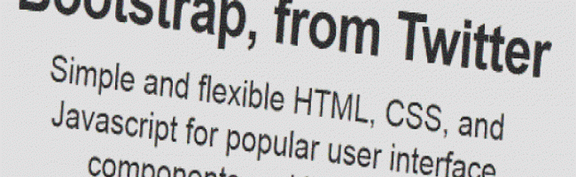 15 Useful Resources for BootStrap CSS Framework
