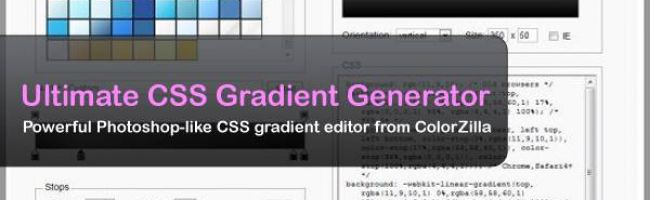 ColorZilla Ultimate CSS Gradient Generator